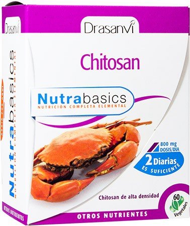 Drasanvi - Chitosan - 60 cápsulas vegetales