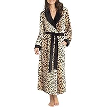 bademantel damen leopard