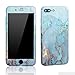 Price comparison product image xifanzi 360°Full Body PC Case for iPhone SE [with Tempered Glass Screen Protector] Marble Pattern Design for iPhone SE 5 5S Blue Marble Full Protection Rigid Plastic Phone Case Shockproof Anti Slip Anti Fingerprint Cover Front and Back Smooth Finish Shield for Apple iPhone SE /iPhone 5s/ iPhone 5