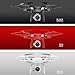 Produktbild Springdoit Quadcopter WiFi 300 Megapixel-Version Innovative 24 GHz Not-Aus-Drohne rot