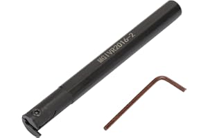 VIKYE 1pc MGIVR2016-2 Portautensili per tornitura interna portautensili CNC con scanalatura interna + chiave a L, portautensili per tornitura interna