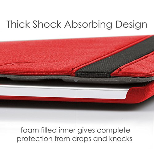 Forefront Cases® Samsung Galaxy Tab A 10.1 SM-T580 Leder Drehbar Hülle Schutzhülle Tasche Smart Case Cover Stand – Rundum-Geräteschutz und intelligente Auto Schlaf / Wach Funktion – inkl. Eingabestift - 8