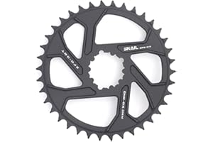 CYSKY Plateau Direct Mount 32/34/36/38/40 Dents, Déport 3mm, Plateau étroit Large, CNC 7075, Plateau de vélo pour pédalier SRAM GXP Interface