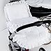 Clair de Lune Broderie Anglaise Continental Pram Set, White