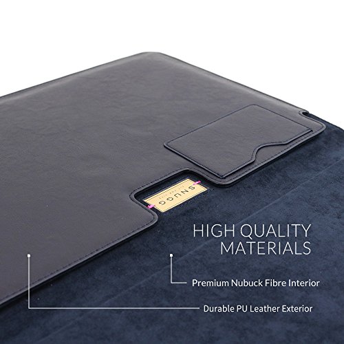 Macbook Pro Touch 13   2016  2017  Sleeve  Flussblau    Snugg - H  lle mit lebenslanger Garantie f  r Macbook Pro Touch 13   2016  2017  13  Touchbar