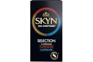 SKYN Urval kondomer, 1-pack (9 stycken)
