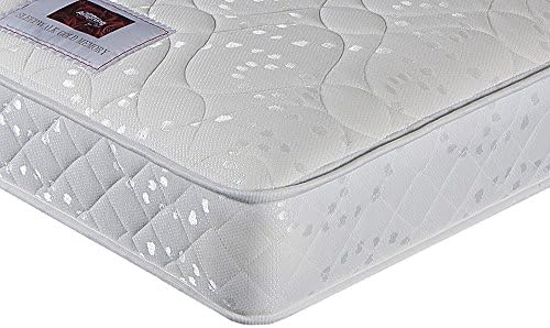 Airsprung Sleepwalk Memory Sprung Gold Mattress supercoil rolled, - UK King Size 150x200cm (5'0x6'6)