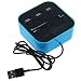LipiWorld 3 Ports USB 2.0 HUB Multi-card Reader for Sd/mmc/m2/ms Mp-All in One - (Blue ) RS.379.00