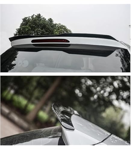 Heckspoiler Für Mercedes GLC Coupé C253 - ABS Kunststoff Unpoliert Weiß