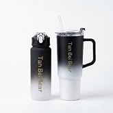 2&rsquo;li Matara ve Pipetli Mug Bardak Seti &ndash; 900 ml Spor Suluk + 1500 ml Pipetli Termal Mug Bardak, G&uuml;nl&uuml;k Kullanım İ&ccedil;in İ&ccedil;ecek S