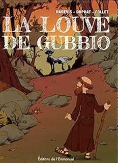 jaquette livre La louve de Gubio