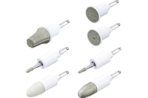 Beurer MP 41 Juego de accesorios para el aparatoMP 41 de manicura y pedicura, 7 accesorios de zafiro y fieltro, para el cuidado de manos y pies