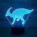 Produktbild Dinosaur Model Illusion 3d Lamp Illusion Lamp Illusion Lamp Change Touch USB Led Animal 3D Night Lig