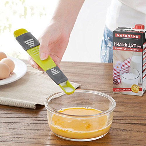 Messlöffel Dosierlöffel, Einstellbarer Kaffeelöffel Teelöffel, Ideal für Küche und Kochen, Eiweiß, Pulver, Gewürz, Medizin - 3
