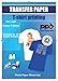PPD Inkjet Transferpapier zum aufbügeln auf helle T-Shirts, DIN A4, 20 Blatt