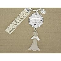 porte clés personnalisable CADEAU POUR UNE MAMAN ange: fête des mères, noël, anniversaire...