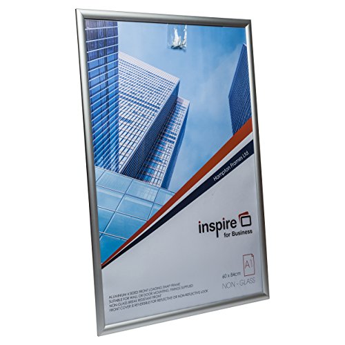 snapa1s Snap Metall A1 (59 x 84 cm) Poster Zertifikat Display Bilderrahmen A1 Klapphalter - 2