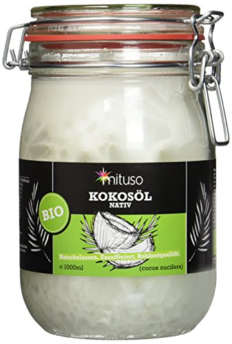 Mituso Bio Kokosl Nativ Im Bgelglas 3er Pack 3 X 1000 Ml