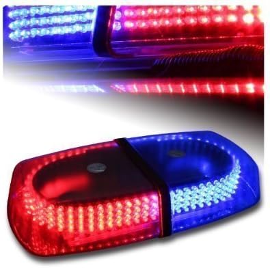 ATPMTAS WC115 Red Blue LED Emergency Hazard Warning LED Mini Bar Strobe Light