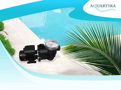 Poolpumpe Schwimmbadpumpe mit Vorfilter 7,5 m³ - 5