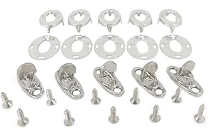 OSSIAN BPS A4 894-897 R00 Kit de Torniquetes de Giro 6mm de Acero Inoxidable Marino 316 (5 Sets)