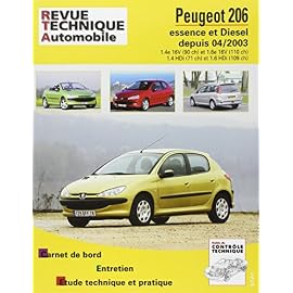 Rta 694.2 Peugeot 206 Essence et Diesel depuis 04/2003