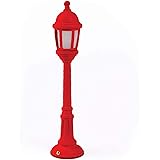 SELETTI "Street Lamp Dining Lampada Lampione da Tavolo, Rosso