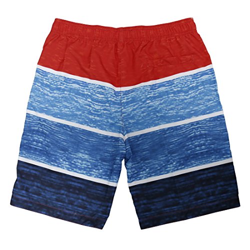 GWELL Herren Badeshorts Beachshorts Boardshorts Badehose Sommer - 4