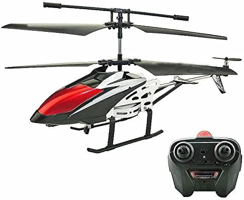 H aircraft Remote Control Aircraft 3.5 Through Alloy Drop Lights Mini Remote Control Helicopter Aviation Model Children 'S Toys,Red