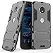 Produktbild SsHhUu MOTO G5S H¨¹lle, Stosichere Dual Layer Hybrid Tasche Schutzh¨¹lle mit Stnder f¨¹r MOTO G5S (5.2") Gray