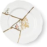 Seletti Kintsugi Piatto frutta in porcellana e oro 24 carati mod. 2