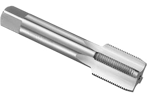 QUARKZMAN handgängtapp M26 x 1,5 HSS6542(M2) 4 raka flöjter | Metrisk gängskärare, högerhänt, mittskärare för gjutjärn, koppa