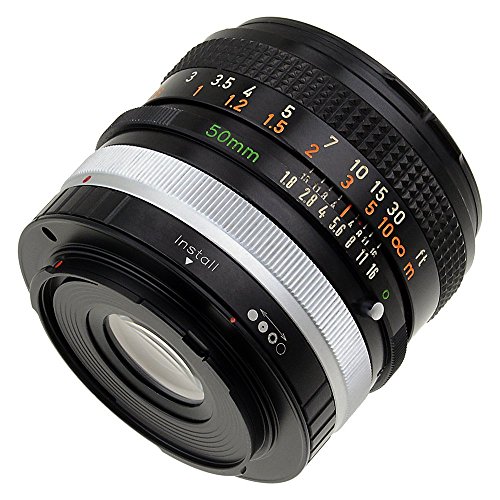 Fotodiox Pro Adaptateur de monture d objectif avec objectif 1 4x de correction pour une mise au point - pour Objectif Canon FD FL    Cam  ra Sony Alpha A mount comme A100  A200  A230  et A30