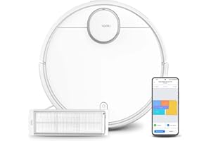 Xiaomi Robot Vacuum S12 - Robot Aspirador y fregasuelos con Sistema Inteligente de navegación láser (LDS), succión de 4000 Pa