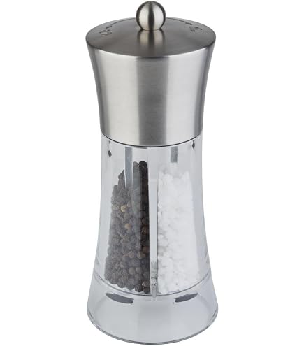 GL24518-Moulin à sel et à poivre électrique automatique. en acier inoxydable. à gravité GL24518-Moulin à sel et à poivre électrique automatique. en acier inoxydable. à gravité