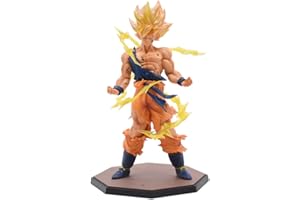 Hilloly Dragon Ball Super - Dragon Ball Z - Super Saiyan Son Goku figure, Personaggio da collezione da 17 cm Giocattolo per bambini