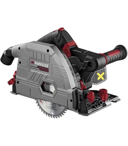 Sega Circolare Parkside 40V Senza Batteria - Motore Brushless | Taglio Legno E Metallo | Con Lama 190mm