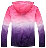 Mochoose Damen Super Leichte Outdoor Hoodie Jacke Schnell Trocken Windbreaker Breathable UV Schützen Sie den Mantel - 2