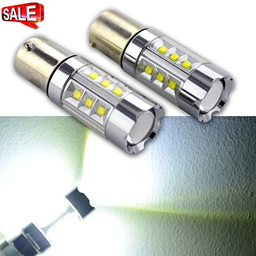 Ruiandsion 2 X 1156 7506 Ba15s Ampoules Led Super Bright Blanc 6000 K Ac 1224 V 100 W Cree 20smd Chipset Led Ampoule De Rechange Pour Sauvegarde De - 