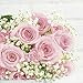 Produktbild 20 Servietten Rosenstrauß rosa Hochzeit Rosen Blume