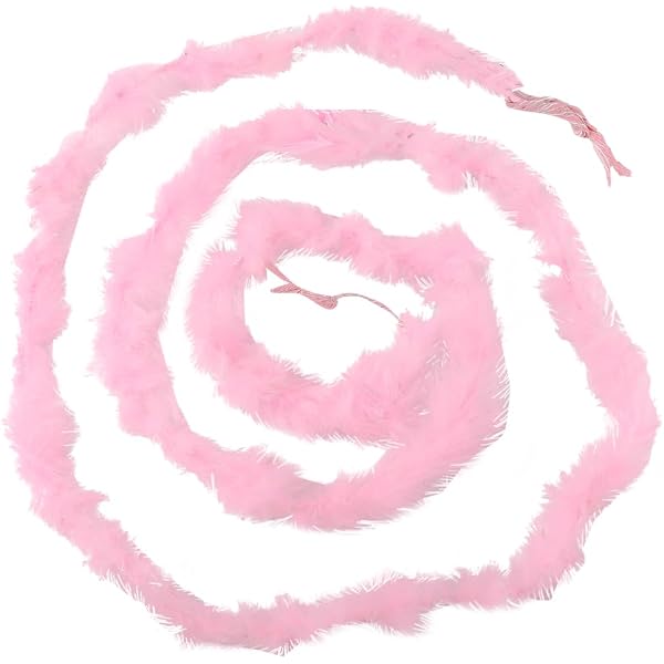 Boa De Plumes Décoratif 2m – Guirlande Blanche Pour Mariage, Fête, Cosplay Et DIY