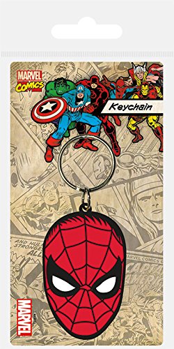 Pyramid International - Llavero De Caucho De Spider-Man