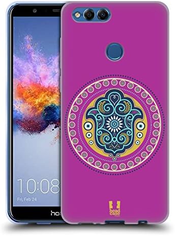 Head Case Designs Fatima Hamsa Soft Gel Case for Huawei Honor 7X