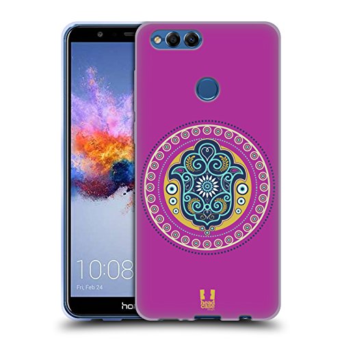 Head Case Designs Fatima Hamsa Soft Gel Case for Huawei Honor 7X