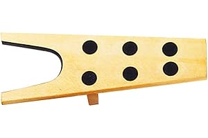 WILLY BEHREND-CARMESIN 1x Behrend Stiefelknecht, Stiefelauszieher, Schuhauszieher, Holz, Anti-Rutschnoppen