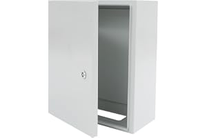 Distributionslåda 40 x 20 x 50 cm ytmonterad fördelningsbox med nyckel, bottentätningsplatta, elektriska tejp, kallvalsat stå