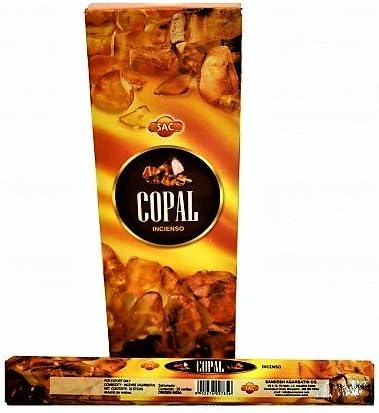 Incense Sac – Copal – 6 Boxes of 20 Sticks