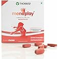 Menoplay's Menopause Care Tablet | Nutraceutical Menopause Supplement for 40+ Women | Helps in Symptoms like Hormonal Balance, Hot Flashes, Night Sweats, Mood Swings & More - 30 Menopause Tablets