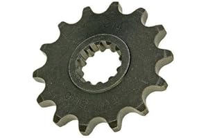 2EXTREME Kettenritzel 14 Zähne Breite 420 kompatibel mit AM6 MBK Xlimit Xpower DT RS XP6-XPS Beta Rieju RR TZR Sherco Generic Trigger CPI SM Supermoto Getriebe Ritzel Kette