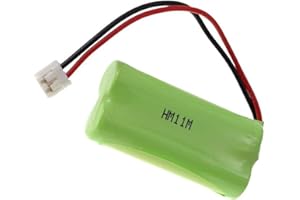 Powery Batterie Rechargeable pour BabyPhone Tomy Digital Plus TD300, 2,4V, NiMH [ Batterie pour Babyphone ]